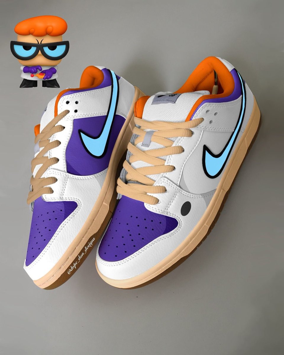 Dexters Laboratory x Nike SB Dunk Low 👨‍🔬🧬⚗️

📸 IG: dope_don_designs