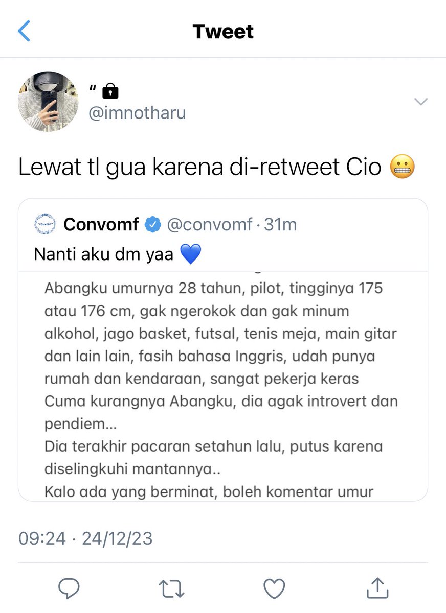 soublmate's tweet photo. Jodohin Abang.

Markhyuck few tweets au, by soublmate. https://t.co/zgL3p7YZpX