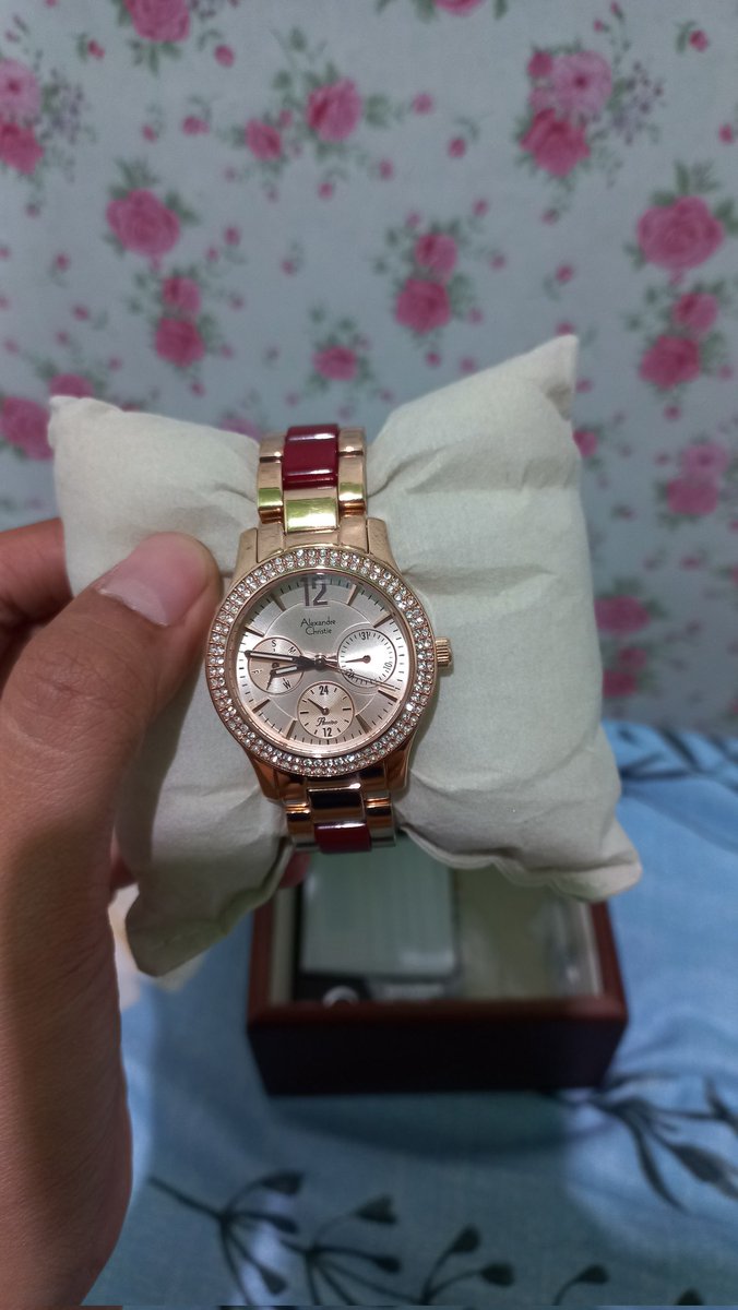 Littlemuffinlop's tweet photo. PRELOVED JAM ALEXANDRE CHRISTIE AC

• No minus
• Jarang dipakai
• Battery asli, belum pernah diganti
• Rantai mulus
• Permata lengkap
• Box kayu ✅️
• Tokped/Shopee (+ admin) ✅️

Harga beli : 1.100k
Harga jual : 700k

Nego
#wts #preloved #zonauang https://t.co/Zg7EwZ00Pk