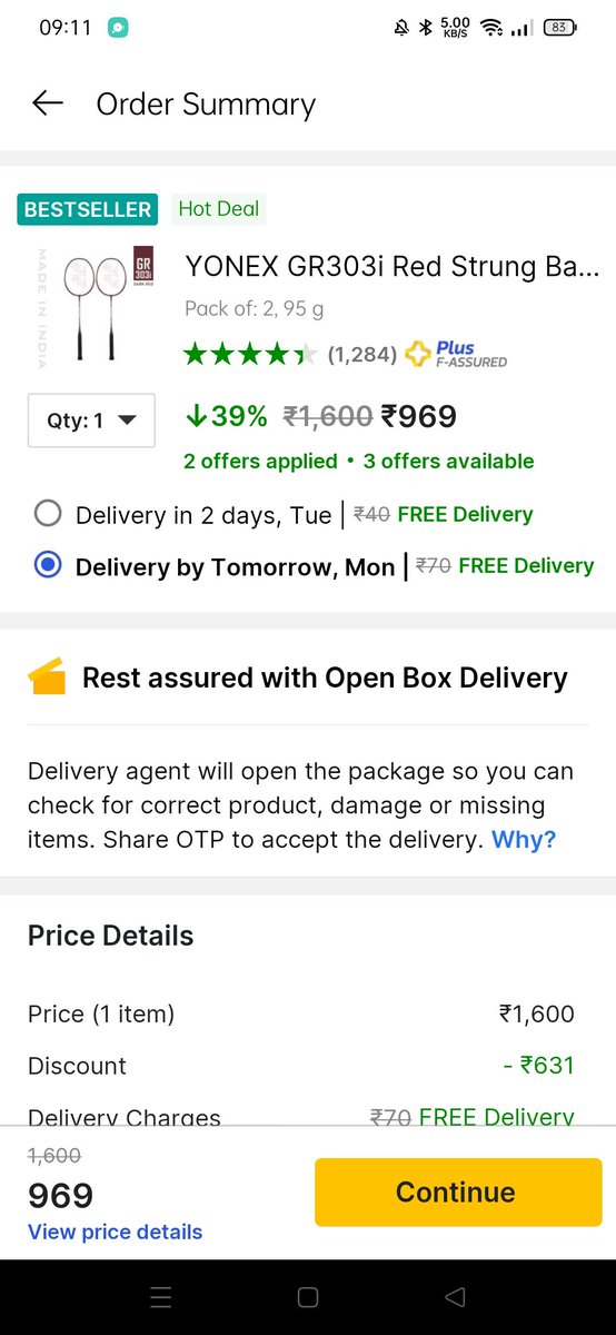 tutechie's tweet photo. Poor service from @Flipkart 
First they took 40 supercoin to provide coupon for Rs. 100 off but the offer is not getting applied on the eligible product.
Customer support does not bother to help!!!
It's horrible @flipk https://t.co/PdiivimhNS