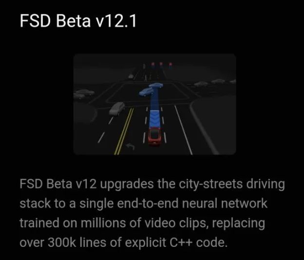 wholemars's tweet photo. Tesla Full Self-Driving Beta 12.1 

Send it to me @elonmusk https://t.co/OrJ9dnJ8Xq