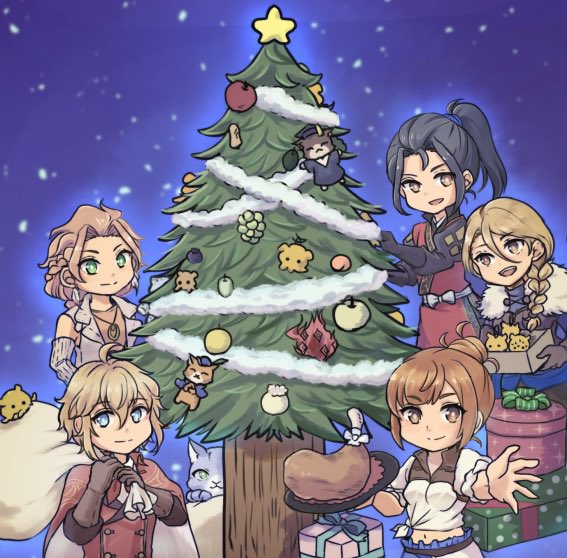 メリークリスマス！ 今年の浅野チームの年末年始企画に送ったイラスト