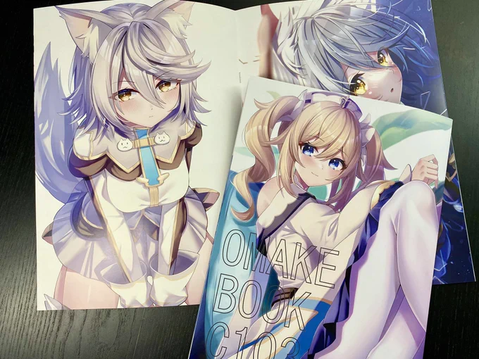 会場限定おまけ本も完成しましたテーマは「私の推しキャラ」です!作品ごとの推しキャラの描き下ろしや過去絵をまとめた本になってます!! 