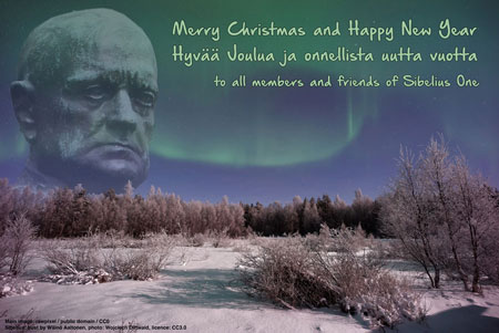 Merry Christmas and Happy New Year to all members and friends of Sibelius One! sibeliusone.com