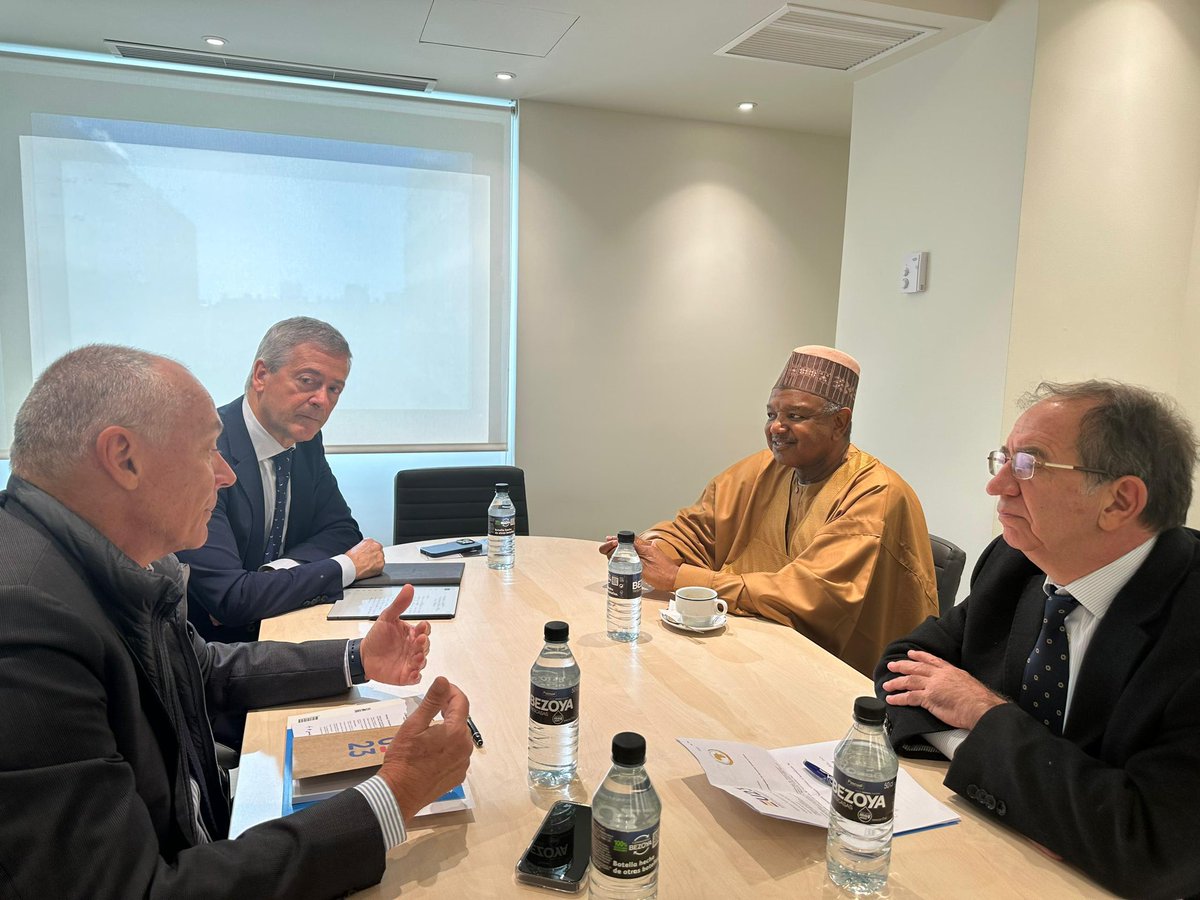 atikuabagudu's tweet photo. On the 20th of December 2023, i was invited to partake as a Special Guest and Keynote Speaker at the ongoing High-Level Ministerial Meeting in Madrid, hosted by the Spanish Ministry of Foreign Affairs and European Union. This presents a valuable platform to delve into the intricate landscape of Nigeria's economic evolution, intricacies, and potential, particularly in the context of fostering initiatives for job creation.

As Nigeria navigates the complex terrain of demographic dividends and abundant natural resources, the discourse promises to shed light on the strategic measures being taken to address challenges and pave the way for sustainable growth. The event is a testament to the critical role transformative internal and external investments play in unleashing the nation's full potential and, significantly, in generating employment opportunities for its burgeoning youth—a demographic powerhouse shaping the future of Sub-Saharan Africa.

The agenda is thoughtfully structured into two sessions: the first day is dedicated to high-level political dialogue and the second focuses on engagements with the private sector and civil society. Given my portfolio and role within the Nigerian Government, I anticipate contributing meaningfully to any of the three panels during the political sessions. 

It is an honour to conclude the year with this collaborative European-African dialogue, adding a touch of Spain and Nigeria to the global conversation. I'm also looking forward to engaging in insightful discussions, fostering partnerships, and representing Nigeria on this esteemed international stage.
#NigeriaOnTheGlobalStage 
#EconomicPartnership
#AfricanUnion
#SpainEmbassy