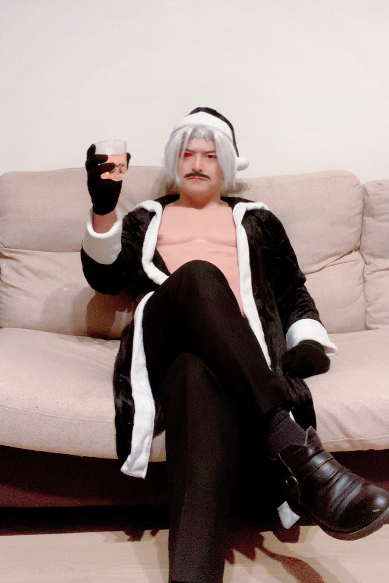 Matlusica's tweet image. フハハハハ❣️
滅離李栗栖鱒❣️
良い子にはプレゼントをやろう❣️
キミのブロンズ像をな♥️
ジェノサイドカッターは特別オマケだぞ❣️
#KOF 
#KOFG 
#Xmas2023 
#ルガール