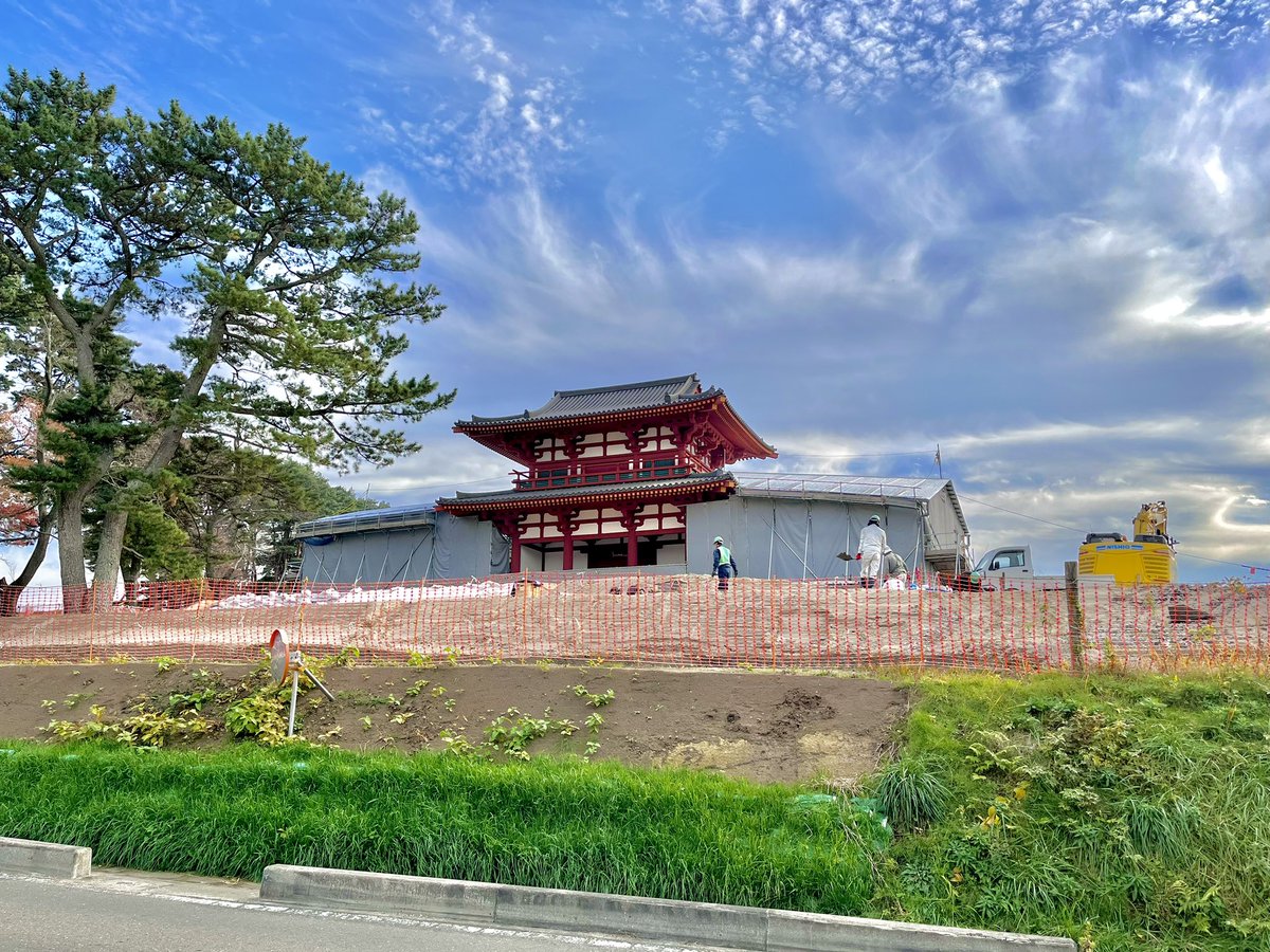 naoki9896's tweet photo. 多賀城跡🏯

先月行ってきました！
落ち着いた雰囲気の城跡を歩くのってとても楽しいです！ https://t.co/yqzXLmV7WE