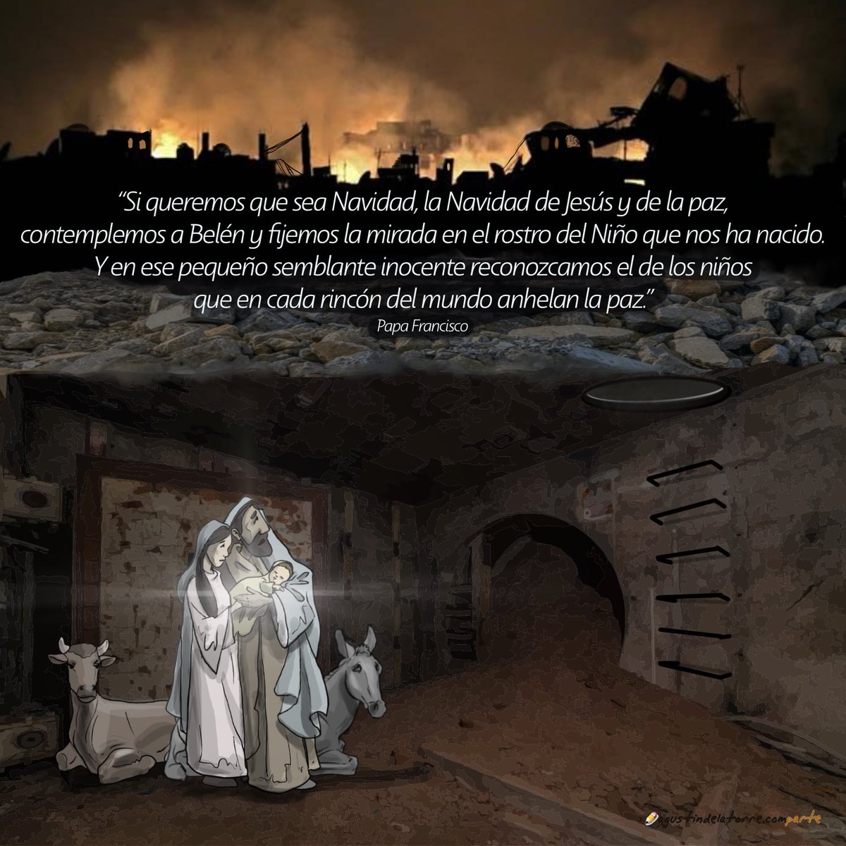 Agustín de la Torre (@agustindlatorre) on Twitter photo “Pensemos en los niños que sufren la guerra, en las cosas que ven. Vayamos al belén y pidamos a Jesús la paz. Él es el Príncipe de la paz” <a href="/Pontifex_es/">Papa León XIV</a> #Paz #Peace #Navidad #Christmas #Adviento #compArte #Ama #evangelio #GodIsGood #mercachifles #ElSoploIlustrado <a href="/ReligionDigit/">Religión Digital</a> “Pensemos en los niños que sufren la guerra, en las cosas que ven. Vayamos al belén y pidamos a Jesús la paz. Él es el Príncipe de la paz” <a href="/Pontifex_es/">Papa León XIV</a> #Paz #Peace #Navidad #Christmas #Adviento #compArte #Ama #evangelio #GodIsGood #mercachifles #ElSoploIlustrado <a href="/ReligionDigit/">Religión Digital</a>