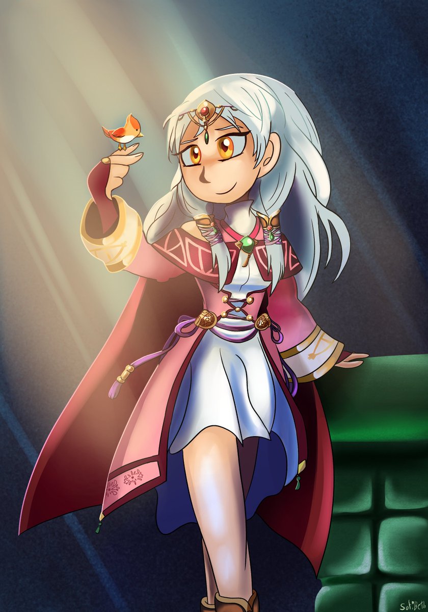 I was able to participate in @fecompendium yearly #SecretAnna. Drew a lovely Micaiah for @/AlpegioTheSorcerer
#FireEmblem