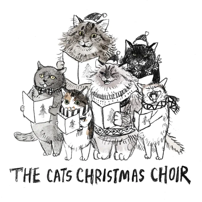 Greetings! This Christmas Eve, the International Cats Choir, which members are selected from "Furballs Assembly" audition, will present a Christmas concert to celebrate the season❄️ 