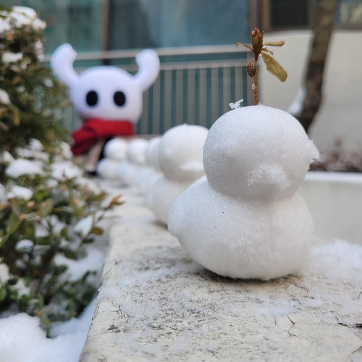 gaesam_'s tweet photo. #HollowKnight 
⛄️⛄️⛄️ https://t.co/vFJuDlGaAP