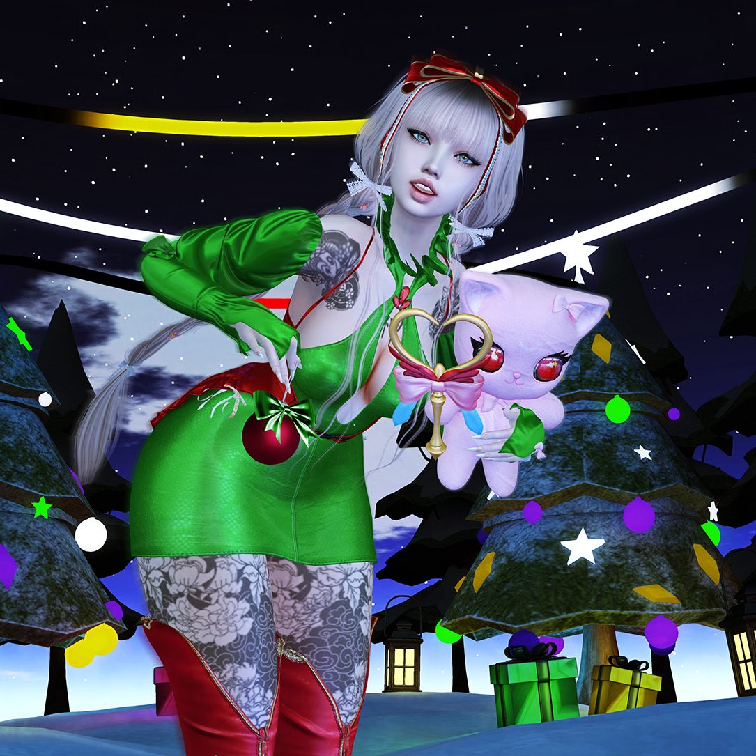 kyokajun's tweet image. "illumination village" メリークリスマス🤶
Wishing you Merry Christmas 🎄
クリスマスだけど中の人雪かきで筋肉痛
も～いやっ❄

-Dress-#Mewsery Venti Set{#FATPACK}
-Doll-#Mewsery Magical Meow {Hold}

#secondlife #flickr &amp;gt; flic.kr/p/2pocA1L