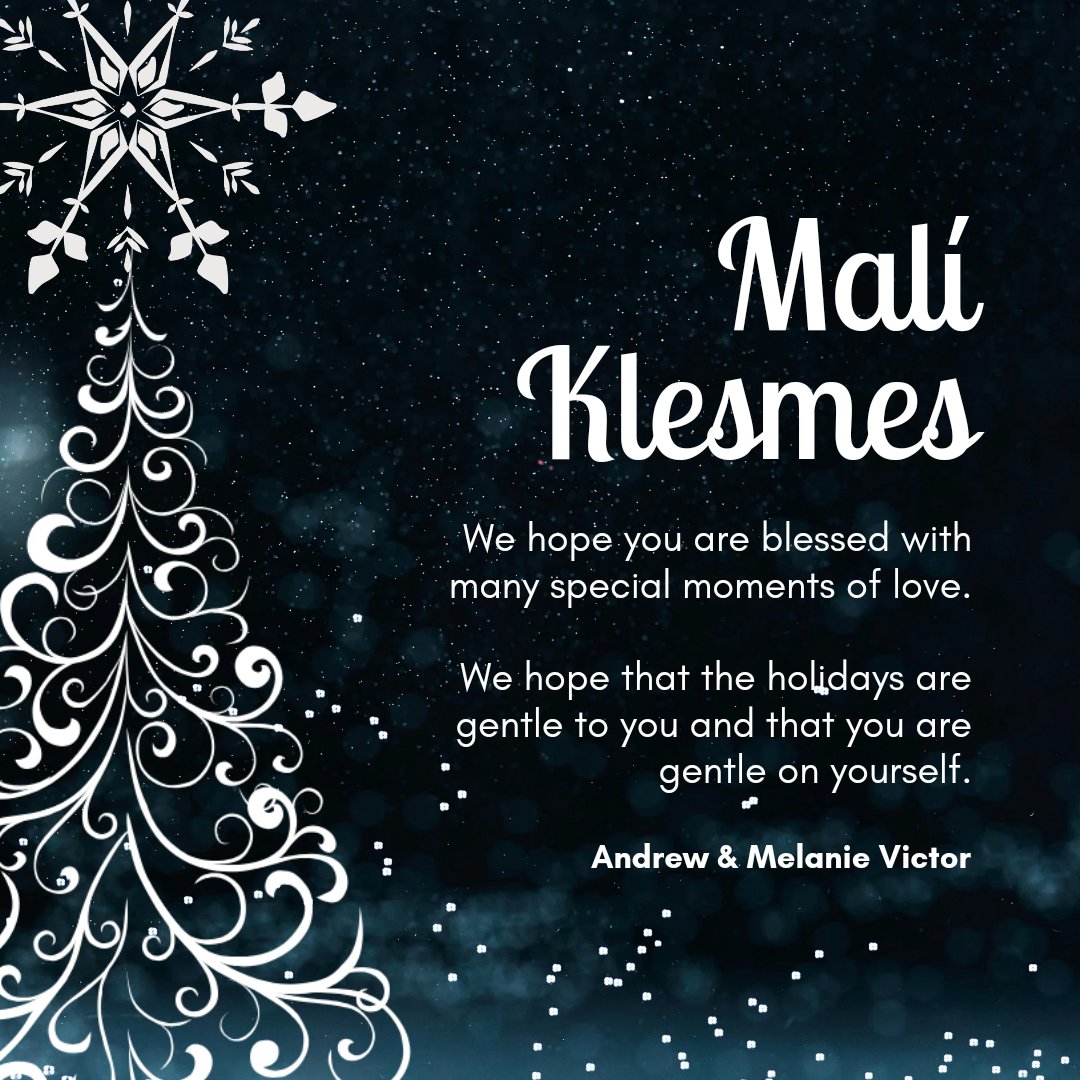 AndrewCVictor's tweet photo. May you have a gentle holiday. https://t.co/V7VZCNeWFo