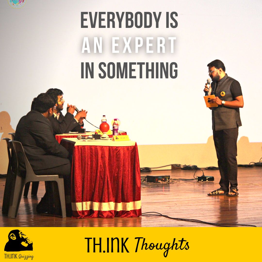 SridharHRS's tweet photo. We can always learn something from everyone, as they know something, we don't!
#thinkquizzing #quiz #quizmaster #thinkthoughts #quotes https://t.co/vpTWFepgsj