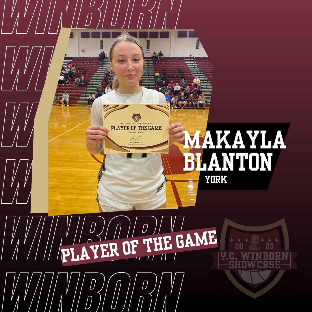 Y.C. Winborn Showcase tweet media