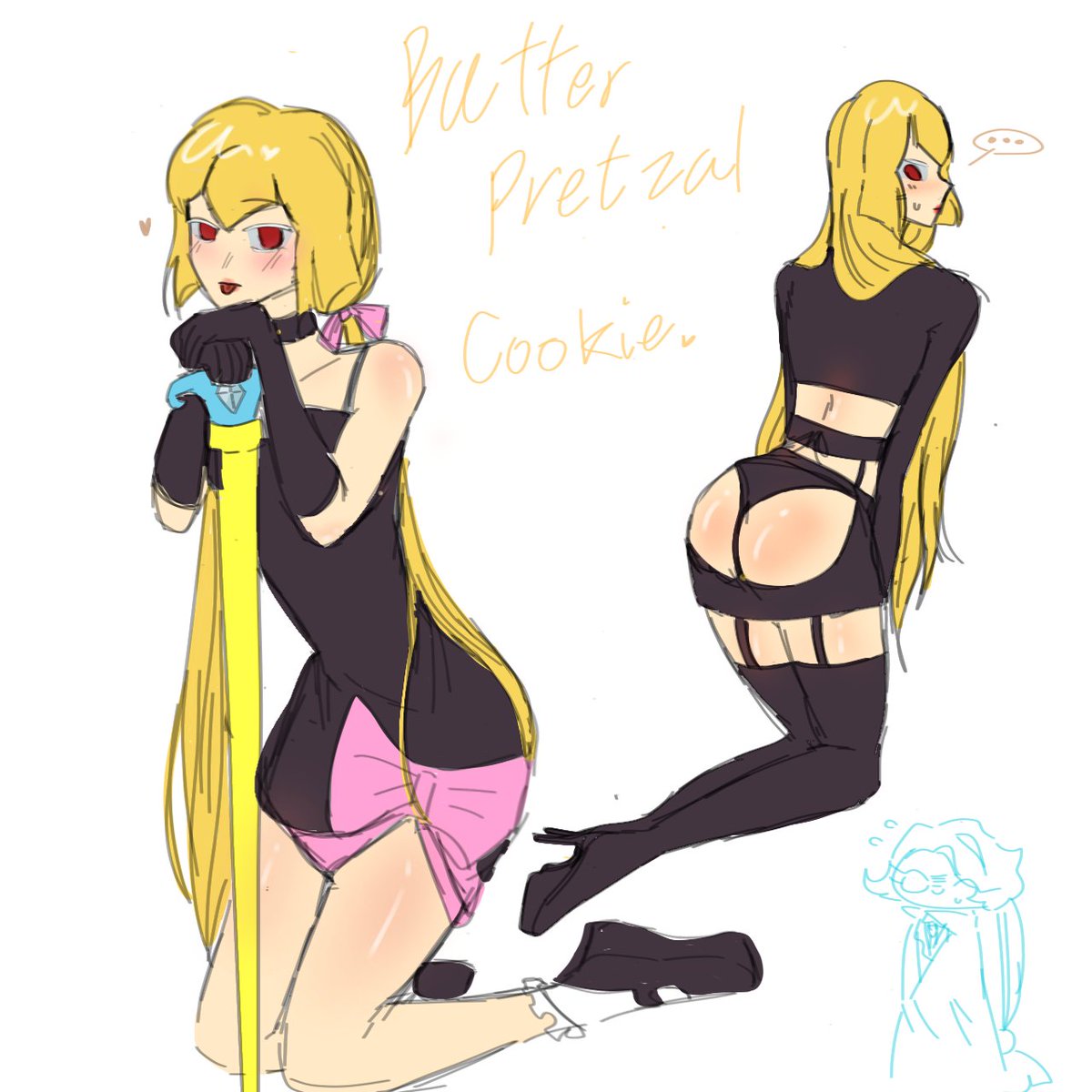 Satur_dd's tweet photo. 🧈🧈🧈
#ButterPretzelCookie #cookierun https://t.co/XJxdYj5P1g
