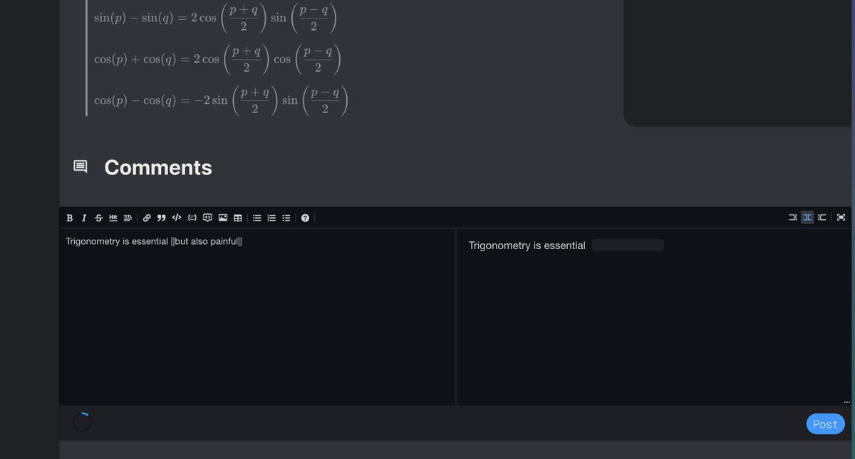 arltools's tweet image. NEW UPDATE
You can now comment below arlnotes, with obviously the support of markdown.
Still a beta so there is still issues with liking posts but they will be fixed really soon~