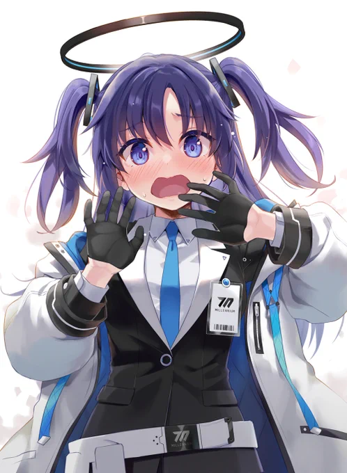先生「ユウカは可愛いね!」 #ブルアカ #ブルーアーカイブ
