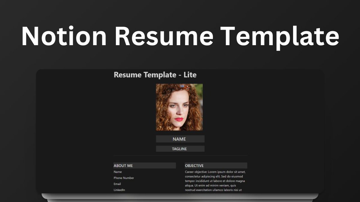 shushant_l's tweet photo. 99% of people fail to create their resumes.

I've created a notion template using which you can build your resume.

It is FREE.

To get it,
1. Like
2. Comment 'resume'
3. Repost
4. Follow me (so I can send to you) https://t.co/U8PvD1LnxP