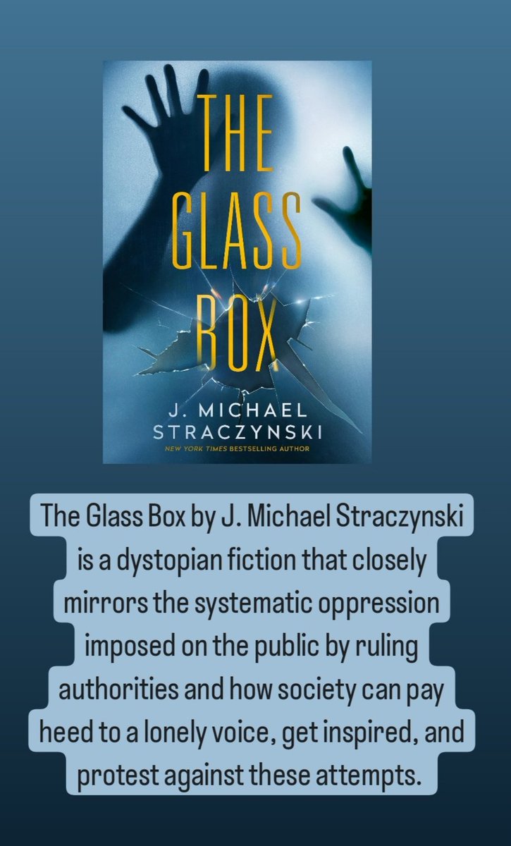 harishpi81's tweet photo. Book Review: The Glass Box by J. Michael Straczynski
Read here: https://t.co/RABcaJPTHh
@BlackstoneAudio @straczynski
#dystopian #futuristic #sciencefiction #AmericanFiction #bookrev https://t.co/AcOfYbFuFz
