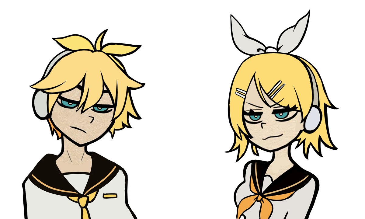 rumi4an's tweet photo. it happened somehow
 #kagaminerin #kagaminelen #vocaloid #thecoffinofandyandleyley #andyandleyley https://t.co/JnsFfgWxXO