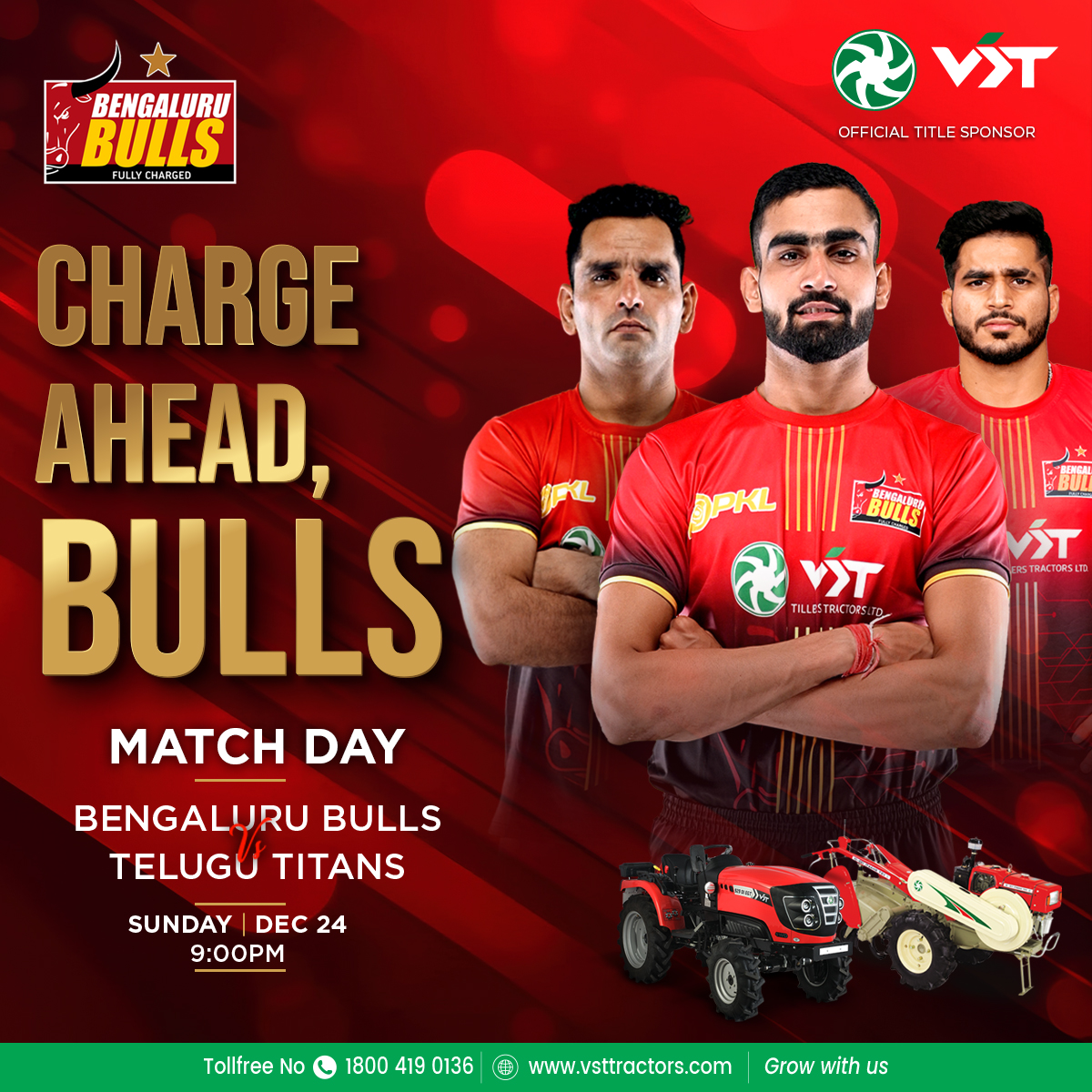 VST_Tillers's tweet photo. Arena ready, Titans in sight—let's roar for the Bulls tonight! Every cheer amplifies our might. Join the charge; let's win this fight! 🐂💥 #BullsVsTitans #RoarWithBulls #MatchDay #Kabaddi #RoarwithVST https://t.co/WVLaWTJz18
