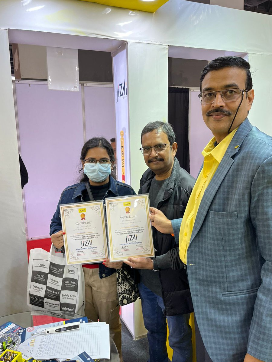 ManiMedicalInd's tweet photo. International Expodent Delhi ๐
Jizai Experience Zone ๐ฆท
Participate and get a chance of Cerification with dedicated experts โ๏ธโจ๏ธ
#Smile with #Confidence๐
Visit #MANI Stalls for #fabulous Deals ๐
#Expodent #Delhi #Ida #Idaho #Aditi #dental #dentist #dentist #dentistry https://t.co/zsjiUY7i9U