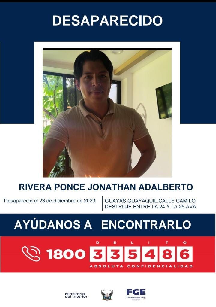 EmergenciasEc's tweet photo. #DesaparecidosEcuador
Ayuden a compartir por favor, gracias https://t.co/SLw0zsp3dd