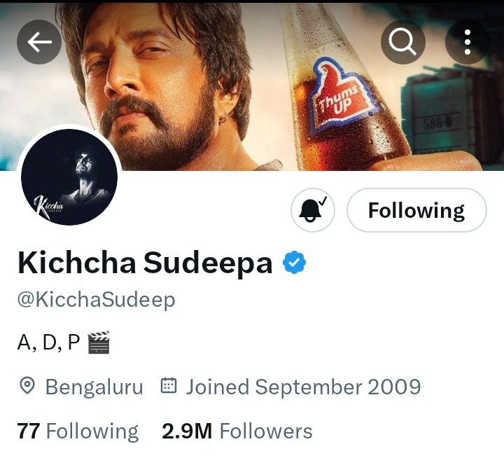 Congrats @KicchaSudeep 👑🙇

#BossOfSandalwood #Kboss
#MaxTheMovie #BoloMaxi