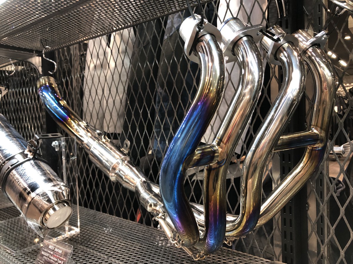 BEET JAPAN Evolution レース用 サイレンサー BEET JAPAN NASSERT Evolution TypeⅡ】 ZX-4R/4RR用のマフラーが