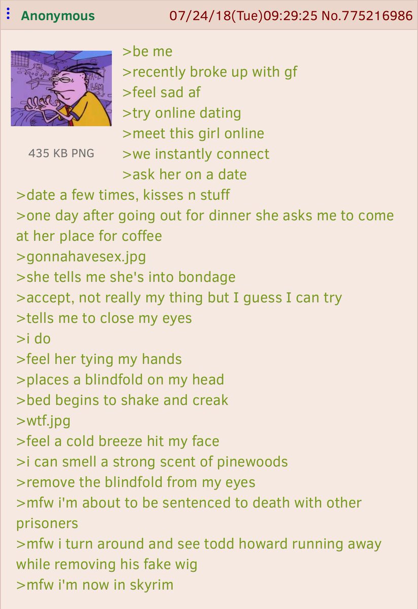 4chan_green's tweet photo. Anon is deceived https://t.co/9T9LP1g4Yk