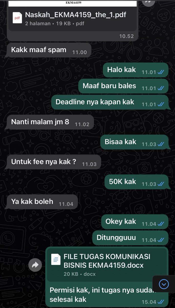 cherryl_raysa's tweet photo. #testie joki tugas soal #jokitugaskuliah #jokitugasmurah #Zonajajan #zonauangᅠ https://t.co/uwzPWMqFzx