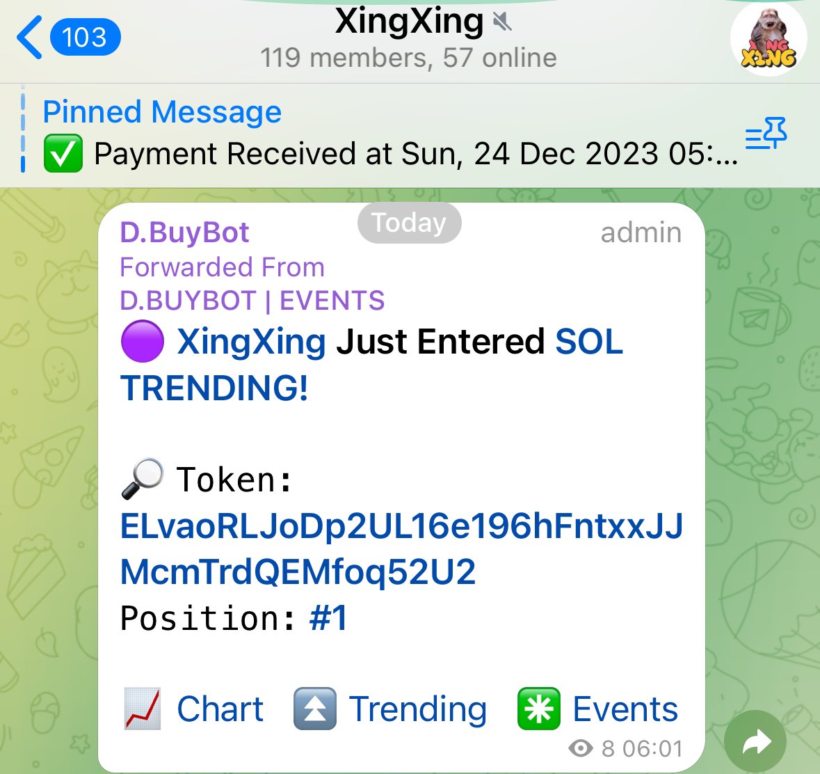 XingXingSOL's tweet photo. https://t.co/p6VNyuwcz6