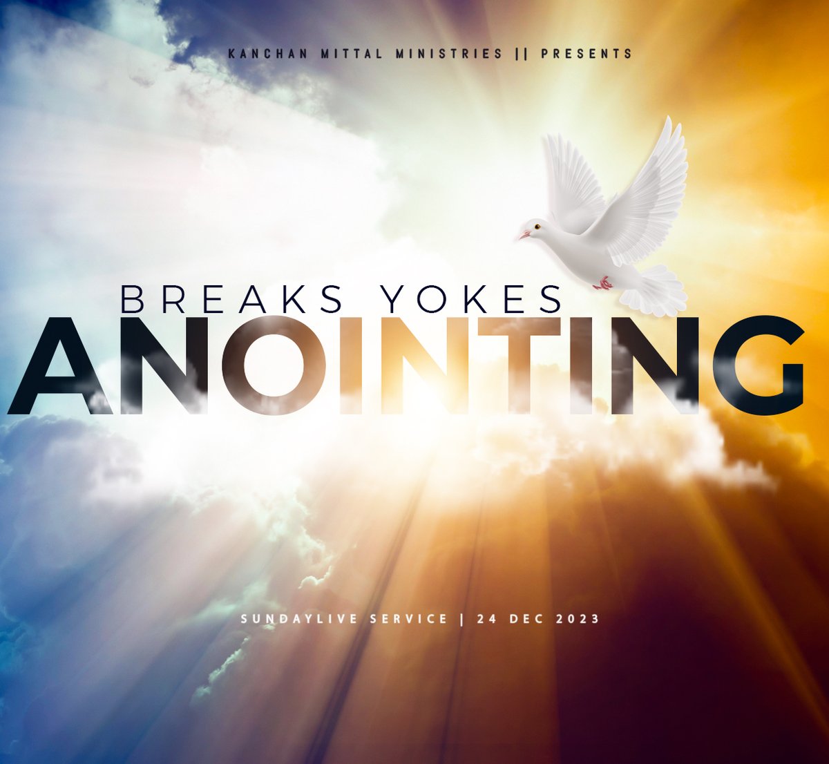 pastorkanchan's tweet image. Be prepared for the last Anointing Oil Sunday Live Service of the year. Woman of God Pastor Kanchan Mittal will be there to pray for all with anointing oil.

#KanchanMittalMinistries #KMMLive #Sunday #AnointingOil #Jesus #Breakthrough #Liberty