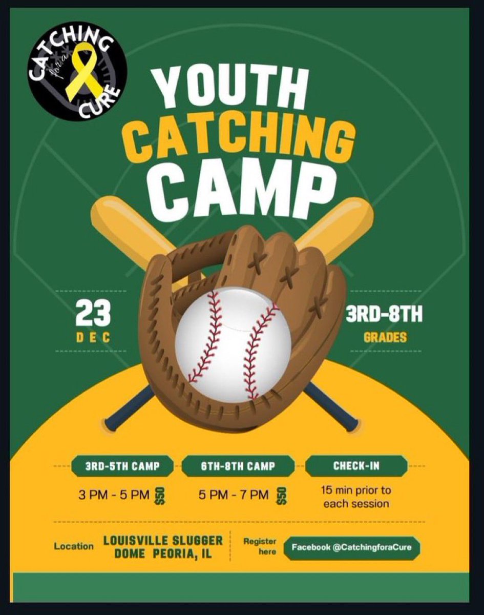 Great day giving back to young catchers wanting to improve their  game! Especially awesome when proceeds go to help support those with cancer!  <a href="/AJ_Stone3/">AJ Stone</a> <a href="/MeadowTerry1/">Meadow Terry 2024</a> <a href="/EnosGass/">Renee Enos Gass</a> <a href="/bridespines04/">Bri Despines</a> <a href="/revallosophia34/">Sophia Revallo</a> <a href="/CanesCI2026/">Canes Central IL 2026s</a> <a href="/CanesBaseballCI/">Canes Central Illinois</a>