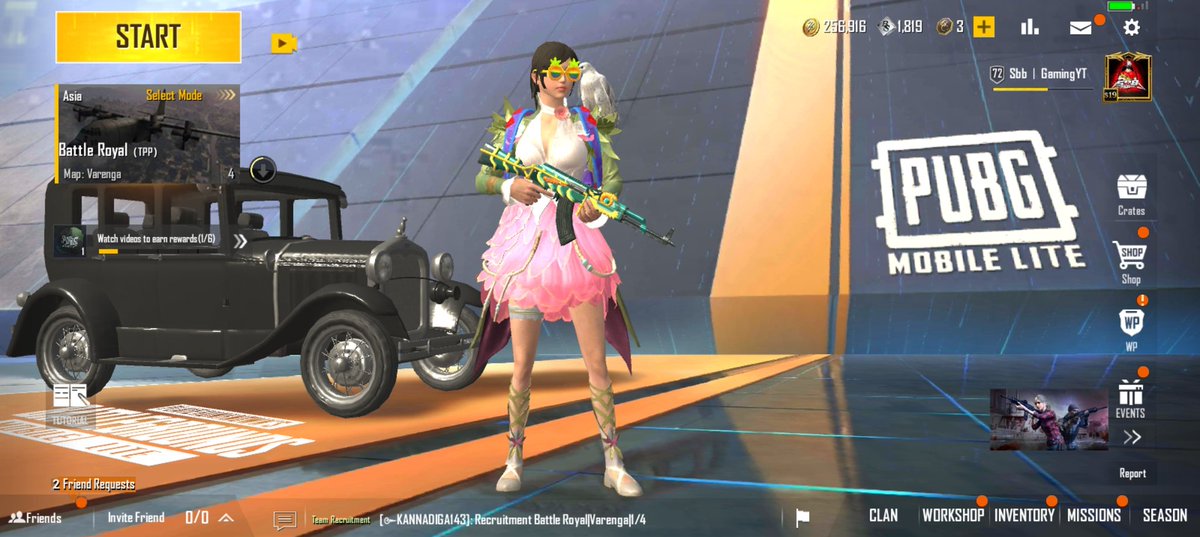SBBGAMING143's tweet photo. @Mission30PMLIV #WeWantPUBGMobileLiteIndianVersion

@TencentGames

@LevelInfinite

@Anuj_Tandon

@JetSynthesys

@hisohn https://t.co/B25J2qLmYV
