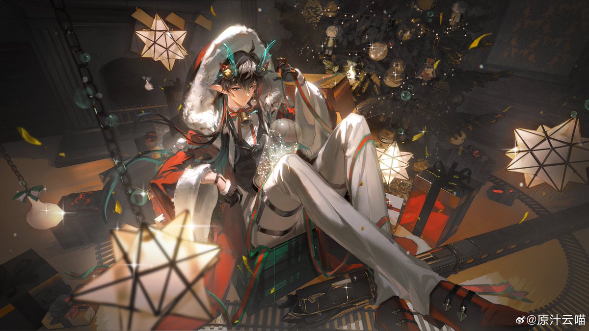 ❄️🎄Merry Christmas🎄❄️
🎁🎁🎁
#HonkaiStarRail #崩壊スターレイル #ImbibitorLunae #飲月 #饮月 #danheng #丹恒 #丹恒饮月 #丹恒飲月  #丹恒コレクション #StarRailNewYear #スターレイルニューイヤー