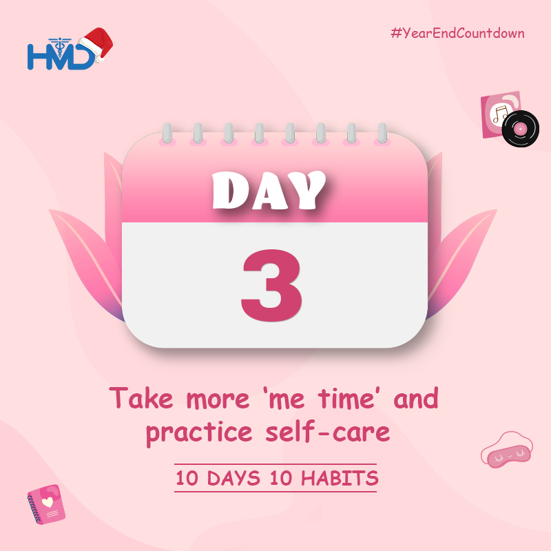 hmdhealthcare's tweet photo. Day 3 of the #YearEndCountdown: Prioritizing 'me time' and self-care. Because self-love is the best way to wrap up the year!  #SelfCareSunday #selfcare #metime #gratitude #selflove #loveyourself #HMD #HMDHealthcare https://t.co/gGu9SZZyzk