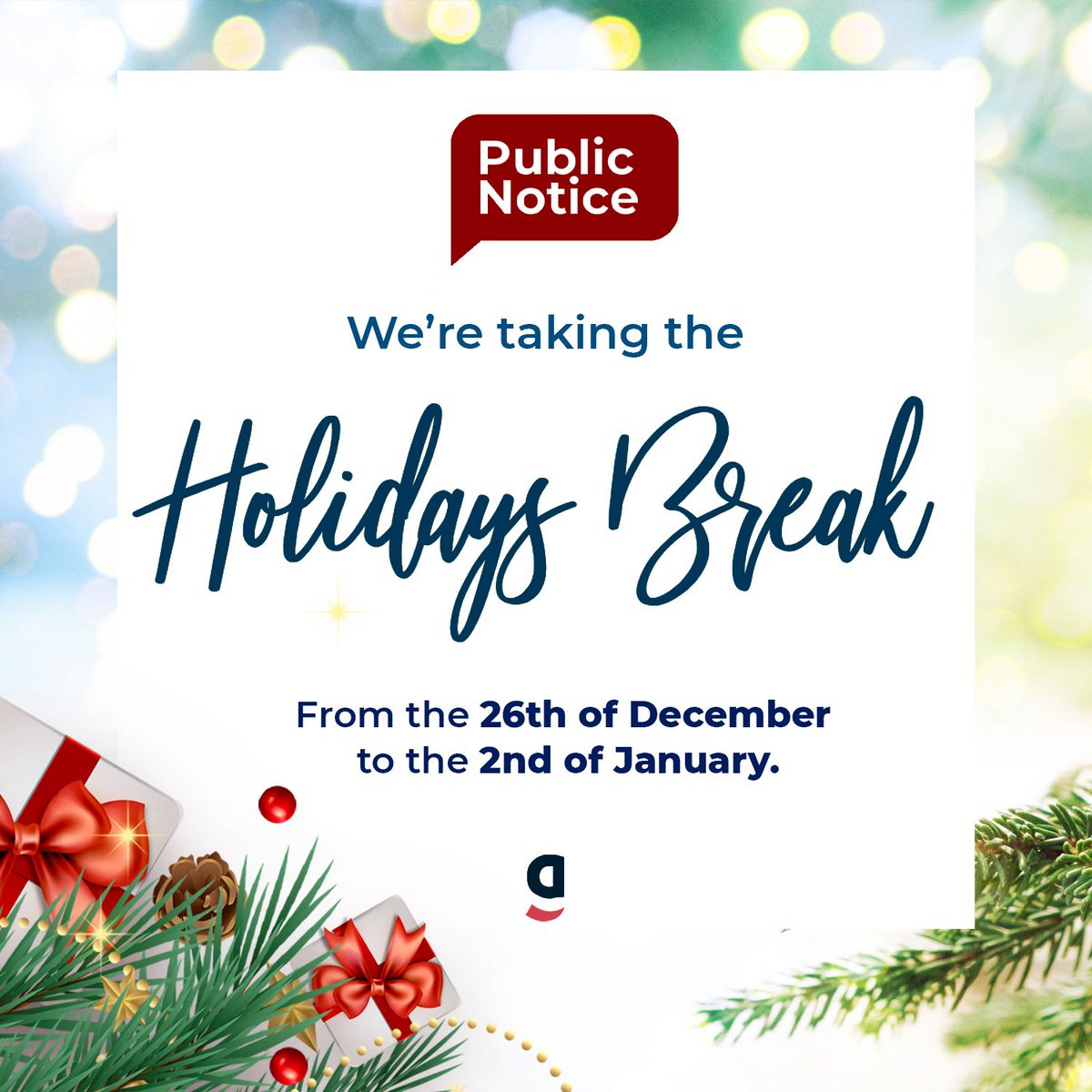 magnuminsight's tweet photo. From Dec 26th to Jan 2nd, we're on a festive hiatus to celebrate the season and recharge. Thank you for your continued support! Wishing everyone a joyful holiday and a fantastic New Year! 🎄✨ 

#HolidayPause #SeasonsGreetings #Xmas #magnuminsight #CanadaImmigration https://t.co/3g4AOKCUXh