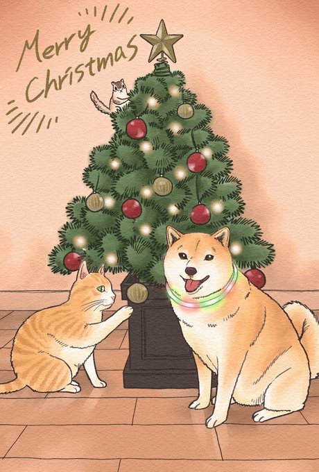 「クリスマス メリークリスマス」のTwitter画像/イラスト(新着)｜4ページ目