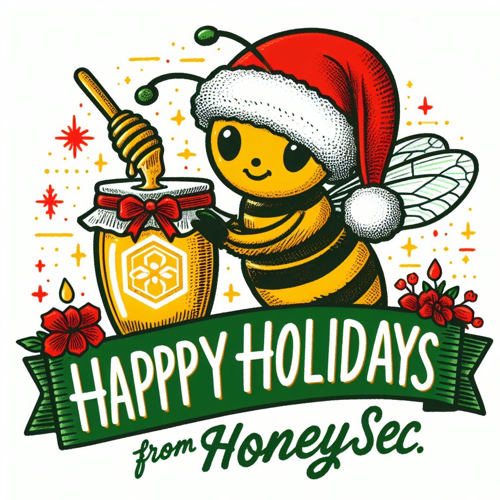 Honey_SEC's tweet photo. En nombre de #HoneySEC y todos sus socios os deseamos una feliz Navidad y felices fiestas. ☃️🎄 https://t.co/DUeDdrHcG4