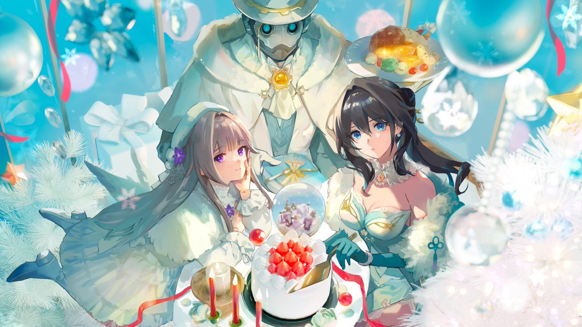 omaruru00's tweet photo. ❄️ White🎄 #HonkaiStarRail  #スターレイル #MerryChristmas https://t.co/AdvxSMi5Xd