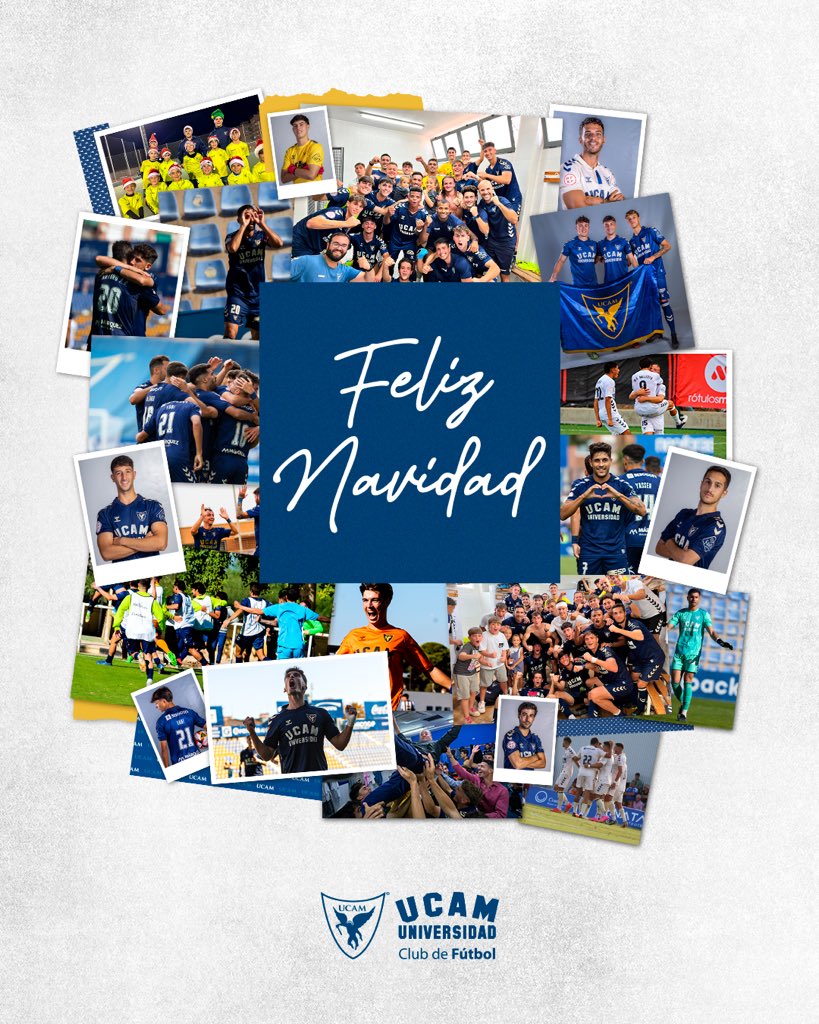 UCAMMurciaCF's tweet photo. 🎄 ¡Feliz Navidad! 🎁 https://t.co/Ge5s8myaM5
