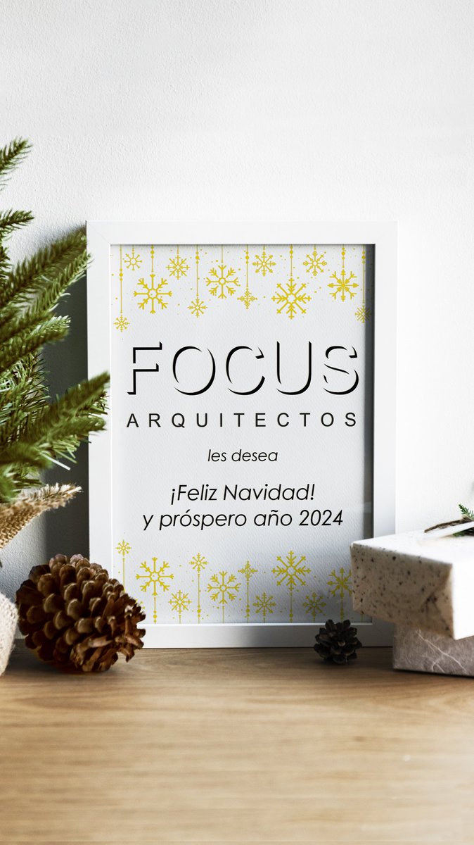 Desde Focus Arquitectos, un año más, les deseamos Feliz Navidad y un próspero y feliz año nuevo 2024, cargado de salud y trabajo. 🎄

#Focus #Arquitectos #Arquitectura #FelizNavidad #Feliz2024