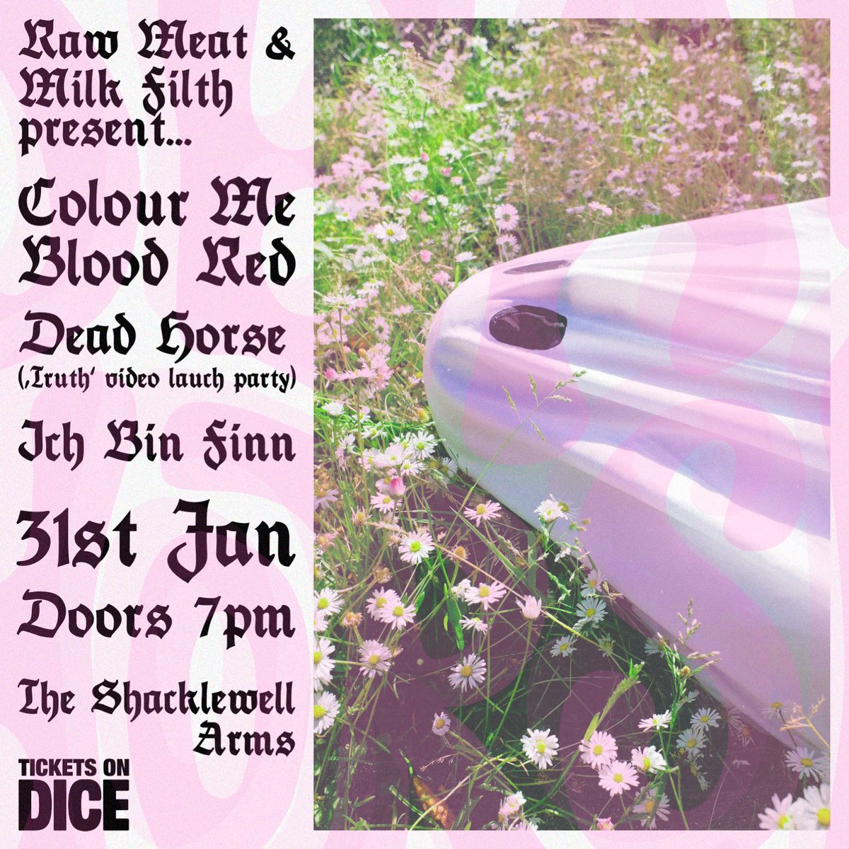 Duncan Clark (@duncanwclark) on Twitter photo Got some new stuff coming in the new year. Brand new single ‘Truth’ accompanied by a shiny new video. Having a little celebration <a href="/ShackletonEmily/">Emily Shackleton</a> along with the lovely Colour Me Blood Red & <a href="/ichbinfinn/">Ich bin Finn</a> so go grab yourself a ticket now.
link.dice.fm/zFe8MoKWMFb Got some new stuff coming in the new year. Brand new single ‘Truth’ accompanied by a shiny new video. Having a little celebration <a href="/ShackletonEmily/">Emily Shackleton</a> along with the lovely Colour Me Blood Red & <a href="/ichbinfinn/">Ich bin Finn</a> so go grab yourself a ticket now.
link.dice.fm/zFe8MoKWMFb