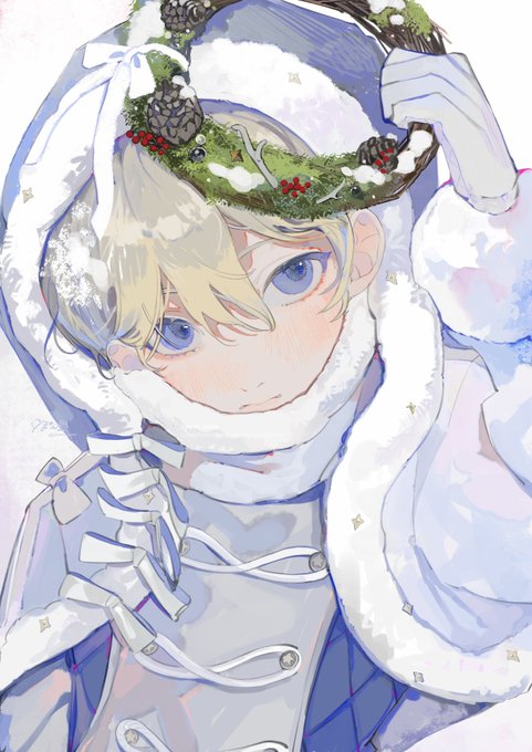 「1boy wreath」 illustration images(Latest)