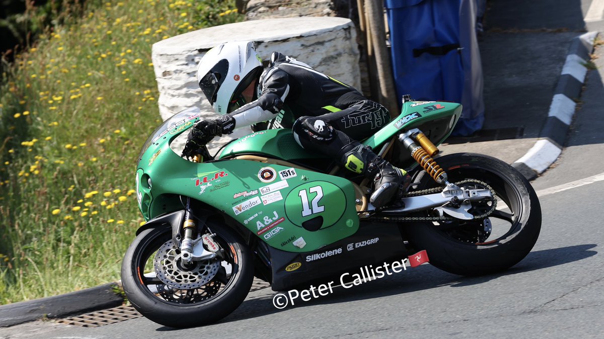 Francesco Curinga on the ILR/Mark Coverdale Paton at Governor’s Bridge during TT 2023 #canonr3 #paton #zcoo