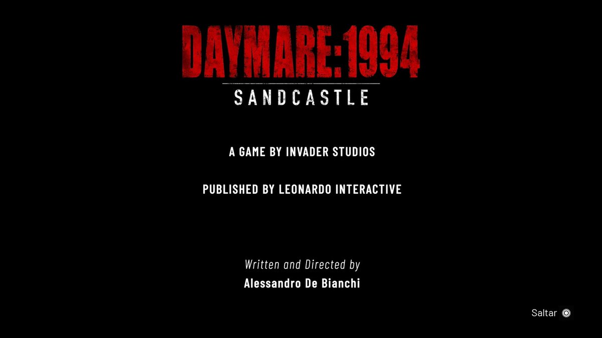 RibbonGirlArms's tweet photo. He vuelto a pasar #Daymare1994Sandcastle esta vez la versión de #PS4 y es fantástico. Que currazo de #InvaderStudios. Vaya joyita del género han sacado. Me encanta como Invader meter mil referencias a cine, juegos, series, música… por cierto la BSO es muy buena. https://t.co/0D7EMa3dG3