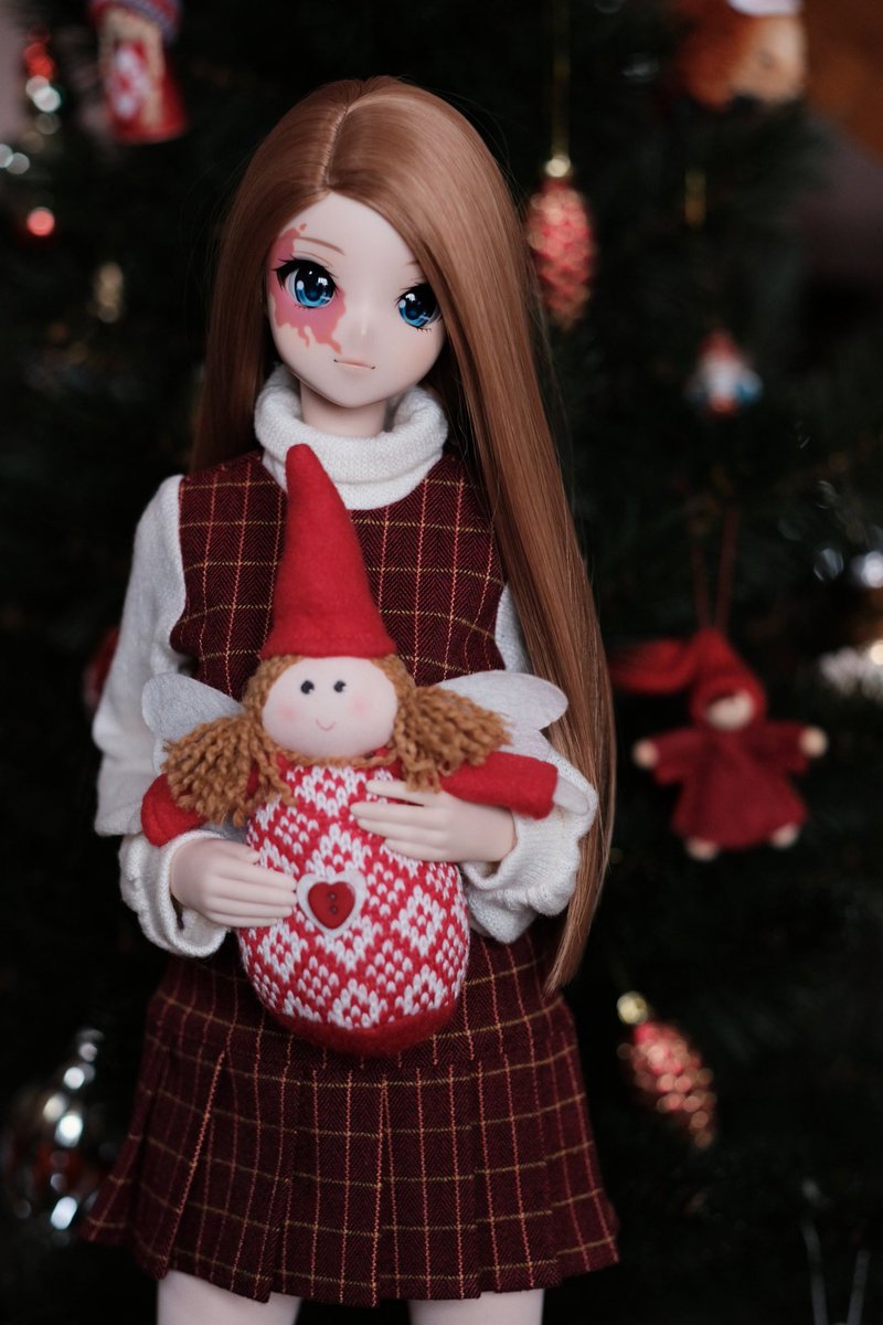 Merry Christmas and Happy Holidays! #smartdoll #doll #dollphoto #dollphotography #ドールオーナーさんと繋がりたい #ドール #ドールクリスマス #うちの子 #うちの子かわいい