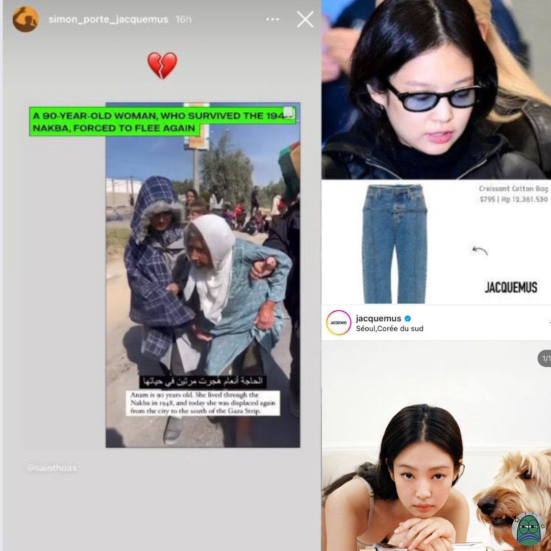 tanyarlfes's tweet photo. CW // K-POP , KPOP

Daripada ribut yang ujungnya fitnah, mending share guys siapa aja idol kpop yang dukung bisnis pro P4lest1n 🍉. Kalo sender tahunya Jennie sama Dahyun. Bahkan dua ini dananya disumbangin ke P4lest1n 🍉 💚 https://t.co/N9deZ9ys3s